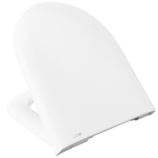 WC-Sitz D600 D-Form Weiß mit Absenkautomatik, u.a. für Laufen Pro